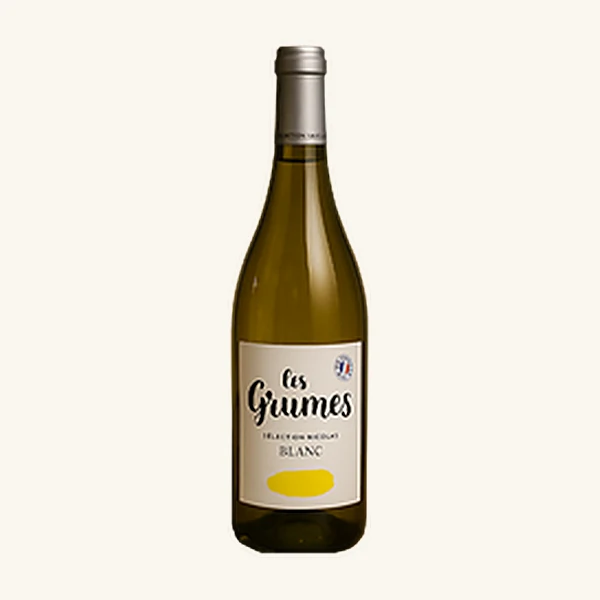 Vin blanc Les Grumes, sélection Nicolas, 75 cl